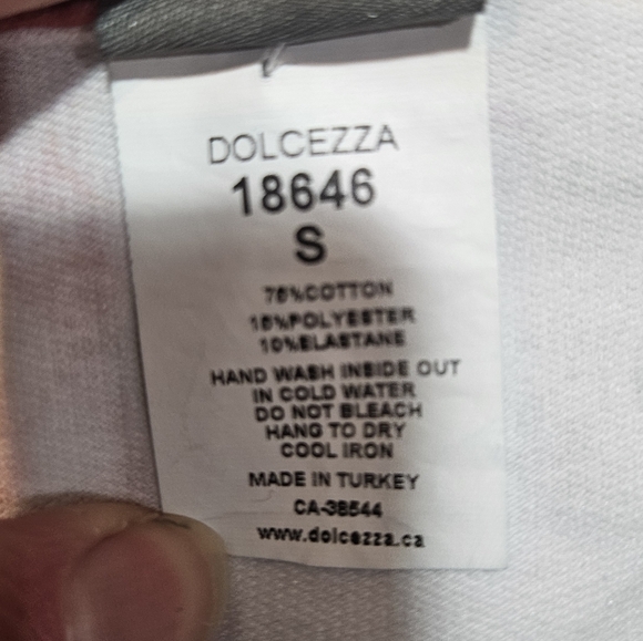 Dolcezza Simply Art Abstract Print Jacket Women’s Small - Picture 4 of 9